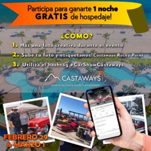 Concurso para el Desert Dreams Car Show 2020 en Puerto Peñasco Sonora Mexico