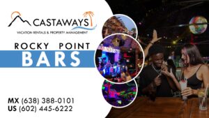 Rocky Point Bars and Nightlife - Castaways, Mexico Arizona USA Website Cover