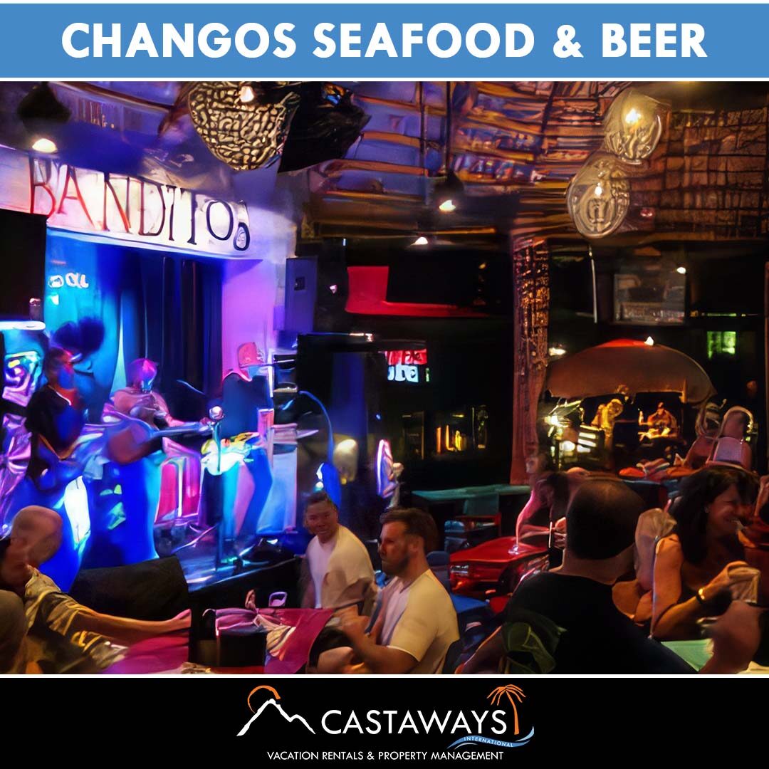 Rocky Point Bars and Nightlife - Changos Seafood & Beer, Castaways Puerto Peñasco, Mexico Arizona USA
