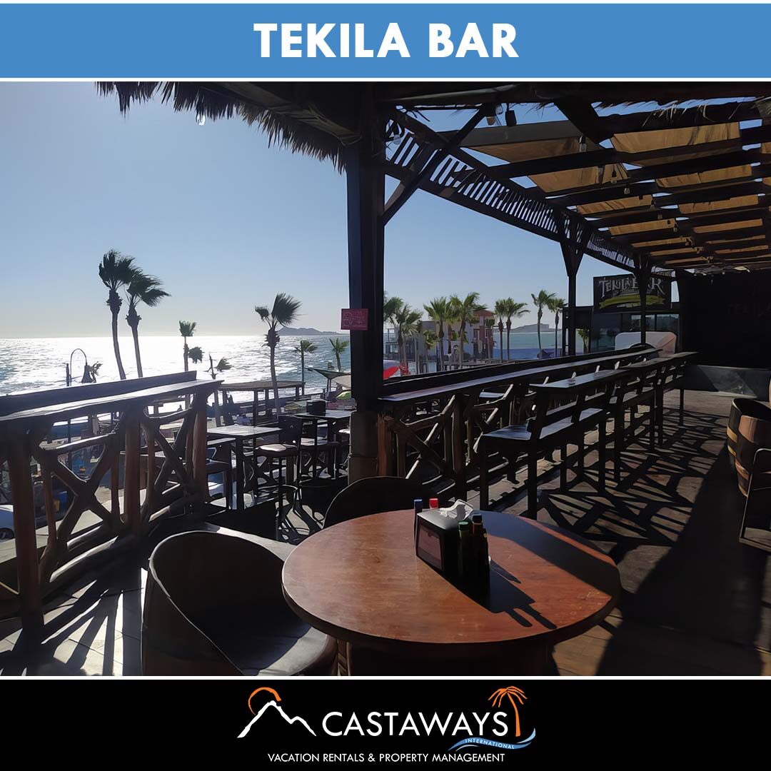 Rocky Point Bars and Nightlife - Tekila Bar, Castaways Puerto Peñasco, Mexico Arizona USA